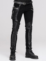 Faschingskostüm Gothic Hosen Herren Hip Holster Steampunk Bottoms Karneval Kostüm Karneval Kostüm