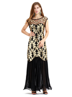 Faschingskostüm Great Gatsby Flapper Kleid 1920s Weinlese Kostüm Damens Pailletteed Quasten Kleid Karneval Kostüm