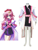 Faschingskostüm Gundam Seed Cosplay Schicksal Lacus Clyne Captain Uniform Cosplay Kostüm Karneval Kostüm