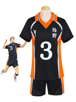 Faschingskostüm Haikyuu!! Azumane Asahi Cosplay Kostüm Nr. 3 Jersey