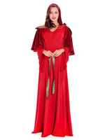 Faschingskostüm Halloweem Kostüm Frauen rot griechische Prinzessin Queen Kleider Outfit Karneval Kostüm Karneval Kostüm