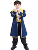 Faschingskostüm Halloween Kostüme Blue Prince Kinder Polyester Shirt Overcoat Karneval Kostüm Karneval Kostüm
