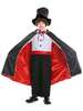 Faschingskostüm Halloween-Kostüme für Kinder Black Magician Kid s Polyester Mantel Top Karneval Kostüm