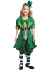Faschingskostüm Halloween-Kostüme für Kinder Green Genie Uniform Cloth Kid s Hat Cravat Karneval Kostüm