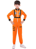 Faschingskostüm Halloween-Kostüme für Kinder Orange Pilot Polyester Kinderoverall Karneval Kostüm Karneval Kostüm
