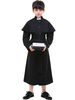 Faschingskostüm Halloween Kostüme für Kinder Priest Polyester Kinderkleidung Mardi Gras Priest Kostüme Karneval Kostüm Karneval Kostüm