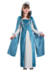 Faschingskostüm Halloween Kostüme für Kinder Prinzessin Pearl Teal Kid Velour Dress Karneval Kostüm