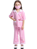 Faschingskostüm Halloween Kostüme Pink Doctor Kinder Polyester Hosen Top Karneval Kostüm Karneval Kostüm