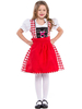 Faschingskostüm Halloween Kostüme Red Beer Girl Cotton Kid s Dress Unterkörper Schürze Karneval Kostüm