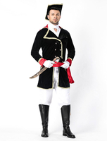 Faschingskostüm Herren Royal Naval Officer Outfit Karneval Kostüm
