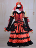 Faschingskostüm Heute eine Live Tokisaki Kurumi Cosplay Kostüm Lolita Kleid