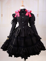Faschingskostüm Heute eine Live Tokisaki Kurumi Faschingskostüm Cosplay Kostüm Gothic Lolita Kleid