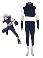 Faschingskostüm Hochwertiges Herren Kostüm von Naruto Karneval Kostüm