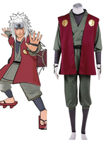 Faschingskostüm Hochwertiges Jiraiya Kostüm von Naruto Karneval Kostüm