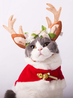 Faschingskostüm Hund Karneval Kostüm Polyester für Weihnachten mit Thema von Tier Polyester und Kopfschmuck Karneval Kostüm