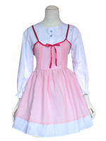 Faschingskostüm Ihre Lüge im April Miyazono Kawori Cosplay Kostüm rosa Kleid