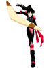 Faschingskostüm InuYasha Sango Cosplay Kostüm