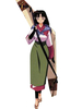 Faschingskostüm Inuyasha Sango Damen Faschingskostüm Cosplay Kostüm