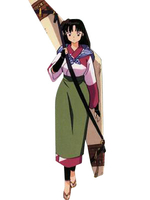 Faschingskostüm Inuyasha Sango Damen Faschingskostüm Cosplay Kostüm