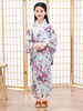 Faschingskostüm Japanische Kostüme Kinder Kimono Weißes Polyester Kleid Orientalische Damen Set Urlaub Kostüme Karneval Kostüm