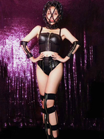 Faschingskostüm Jazz Dance Kostüm Schwarz Damen Sexy Outfit Karneval Kostüm Karneval Kostüm