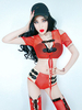 Faschingskostüm Jazz Tanz Kostüm Frauen Red Sexy Outfit Karneval Kostüm
