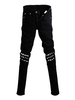 Faschingskostüm Jean für Männer Nieten Gothic Retro Black Gothic Kostüm Karneval Kostüm