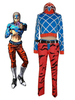 Faschingskostüm JoJos Bizarre Abenteuer Golden Wind Guido Mista Karneval Kostüm Cosplay Kostüm Karneval Kostüm