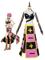 Faschingskostüm JoJos Bizarres Abenteuer Vento Aureo Golden Wind Trish Una Cosplay Kostüm