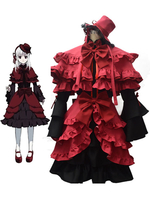 Faschingskostüm K Anime Anna Kushina Karneval Cosplay Perücke Karneval Kostüm