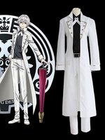 Faschingskostüm K RÜCKKEHR DER KÖNIGE Yashiro Isana Der silberne König Cosplay Kostüm Karneval Kostüm