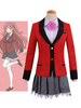 Faschingskostüm Kakegurui Zwanghafte Spieler Yumemite Yumemi Karneval Kostüm Cosplay Kostüm Schulmädchen Uniform Anime Version Karneval Kostüm