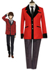 Faschingskostüm Kakegurui zwanghafter Spieler Suzui Ryouta Karneval Kostüm Cosplay Kostüm School Boy Kostüm Karneval Kostüm