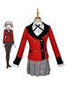 Faschingskostüm Kakegurui Zwangsspieler Momobami Kirari Karneval Kostüm Cosplay Kostüm Schulmädchen Kostüm Karneval Kostüm