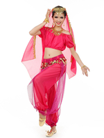 Faschingskostüm Karneval Bauchtanz Kostüm aus Chiffon