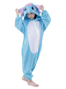 Faschingskostüm Karneval Blauer Elefant synthetische Jumpsuit Maskottchen Kostüm