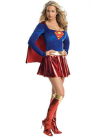 Faschingskostüm Karneval Gerat Supergirl Kostüm