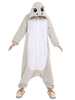 Faschingskostüm Karneval Graue Hippo Unisex: synthetische Maskottchen Kostüm