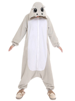 Faschingskostüm Karneval Graue Hippo Unisex: synthetische Maskottchen Kostüm