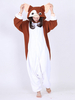Faschingskostüm Karneval Kigurumi Pyjamas Gremlins Gizmo Onesie Brown & weiße Weihnacht Tier Kostüm für Erwachsene