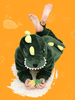 Faschingskostüm Karneval Kinder Dinosaurier Kostüm Flanell Overall Strampler Kigurumi Pyjama