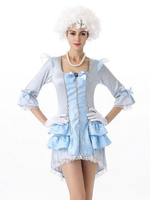 Faschingskostüm Karneval Kostüm Mittelalter Kleidung Babyblau und Spitzen und Schleife Barock Kostüm Rokoko Kleid Renaissance Kleidung Viktorianische Königin Kostüm Karneval Kostüm