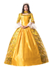 Faschingskostüm Karneval Kostüm Mittelalter Kleidung Lange Ärmel Gold Barock Kostüm Rokoko Kleid Renaissance Kleidung Viktorianische Königin Kostüm Vintage Kostüm Karneval Kostüm
