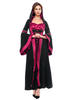 Faschingskostüm Karneval Kostüm Mittelalter Kleidung Lange Ärmel Schwarz Barock Kostüm Rokoko Kleid Renaissance Kleidung Viktorianische Königin Kostüm Vintage Kostüm Karneval Kostüm