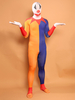 Faschingskostüm Karneval Kostüm Zentai Anzüge Clown Trikot Zweifarbiger Lycra Overall Karneval Kostüm