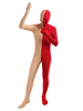 Faschingskostüm Karneval Kostüm Zentai Anzüge Red Lycra Spandex Two Tone Ganzkörperkostüme Karneval Kostüm