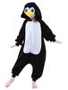 Faschingskostüm Karneval Pinguin Kostüme Kinder schwarz Pinguin Onesie