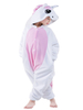 Faschingskostüm Karneval Rosafarbenes Einhorn synthetische Jumpsuit Maskottchen Kostüm