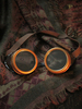 Faschingskostüm Karneval Steampunk Vintage Brille braun Kostümzubehör Karneval Kostüm
