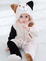Faschingskostüm Katzen Kigurumi Pajamas 2021 Kleikind Strampelanzug Flanell Kinder Winter Overall Karneval Kostüm Karneval Kostüm